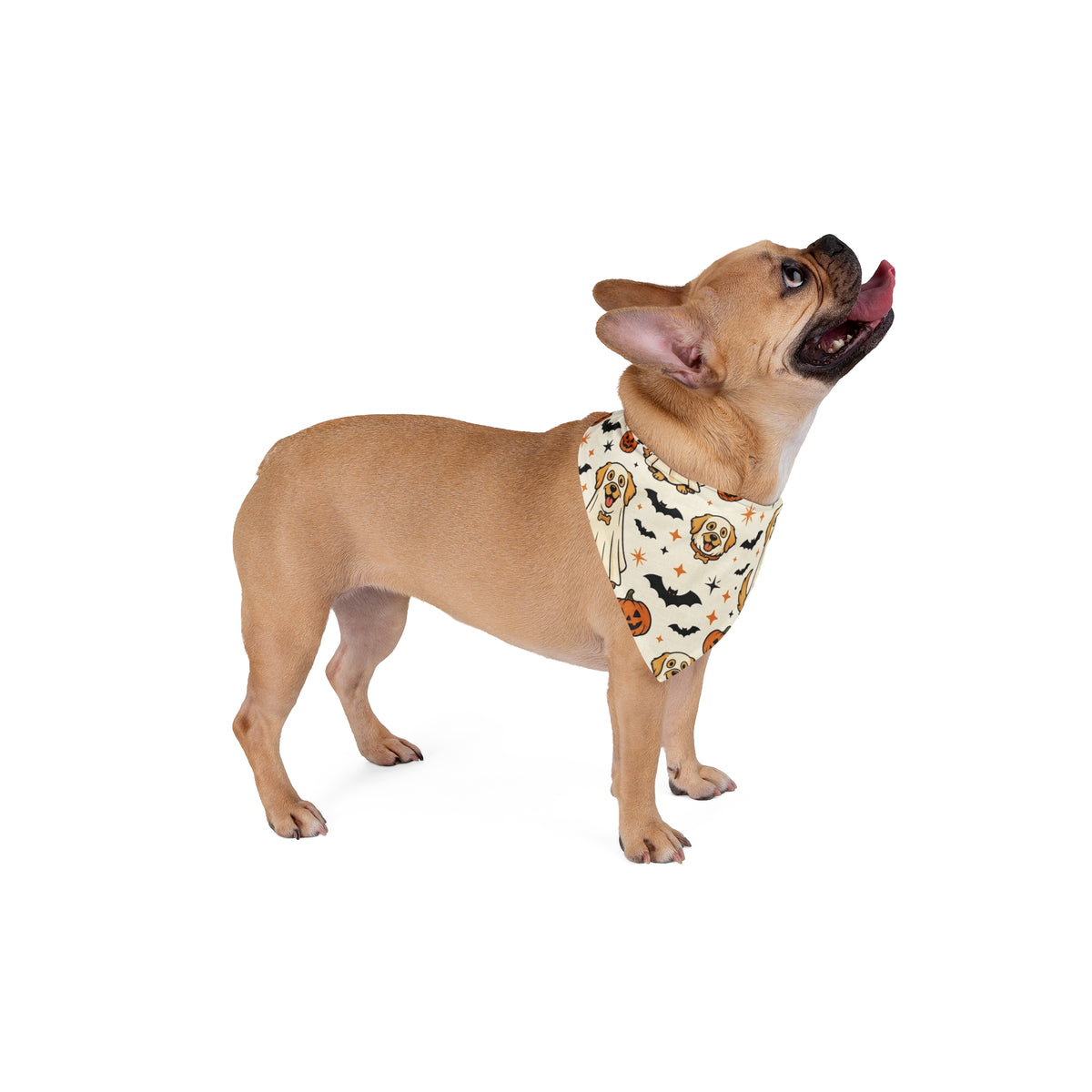 Ghost Dog Halloween Pet Bandana