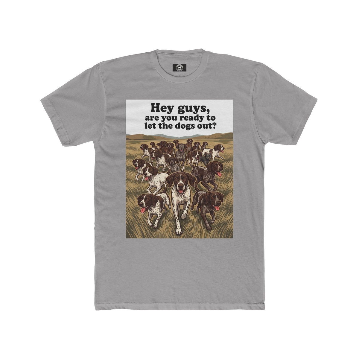 German Shorthaired Pointer Pack Graphic Tee — Unisex Crew