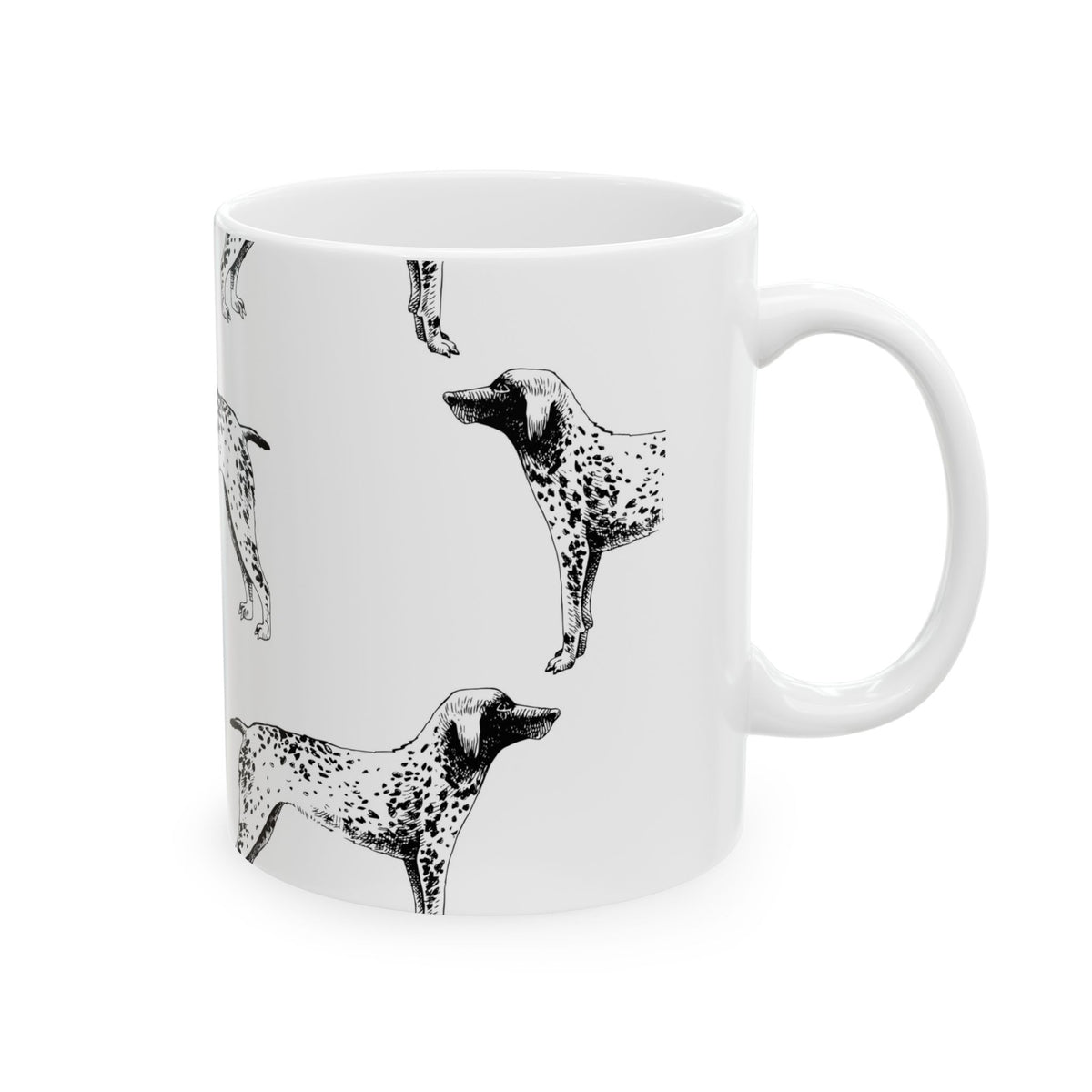 German Shorthaired Pointer Ceramic Coffee Mug - GSP Dog Lover Gift (11 oz)