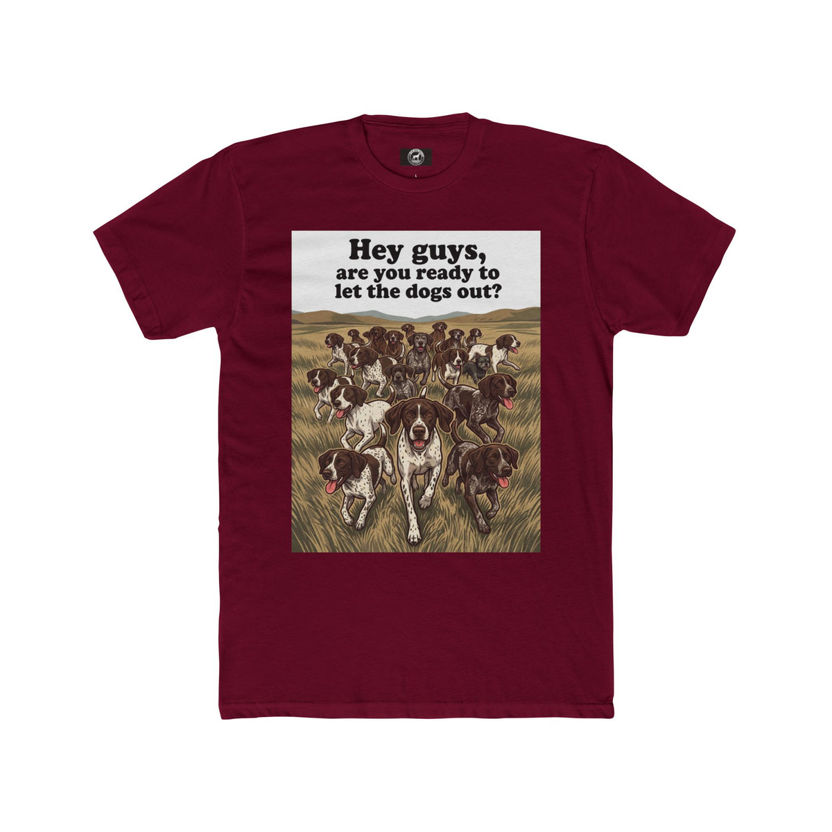 German Shorthaired Pointer Pack Graphic Tee — Unisex Crew