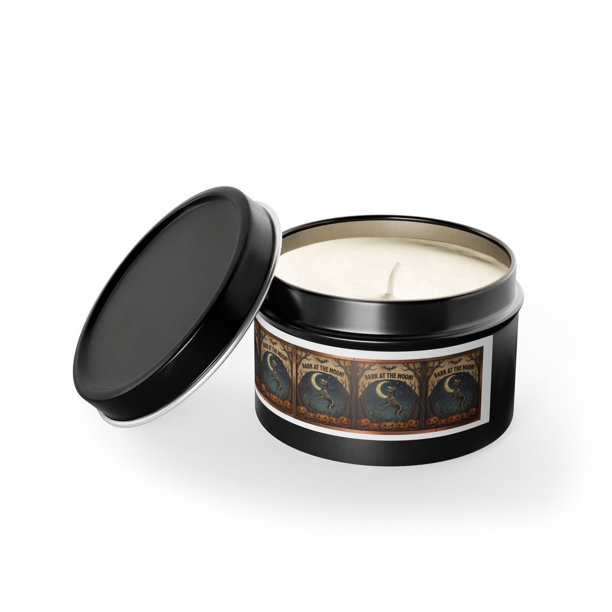 Tarot Moon Tin Candle — Sage & Night Bloom Scented Candle