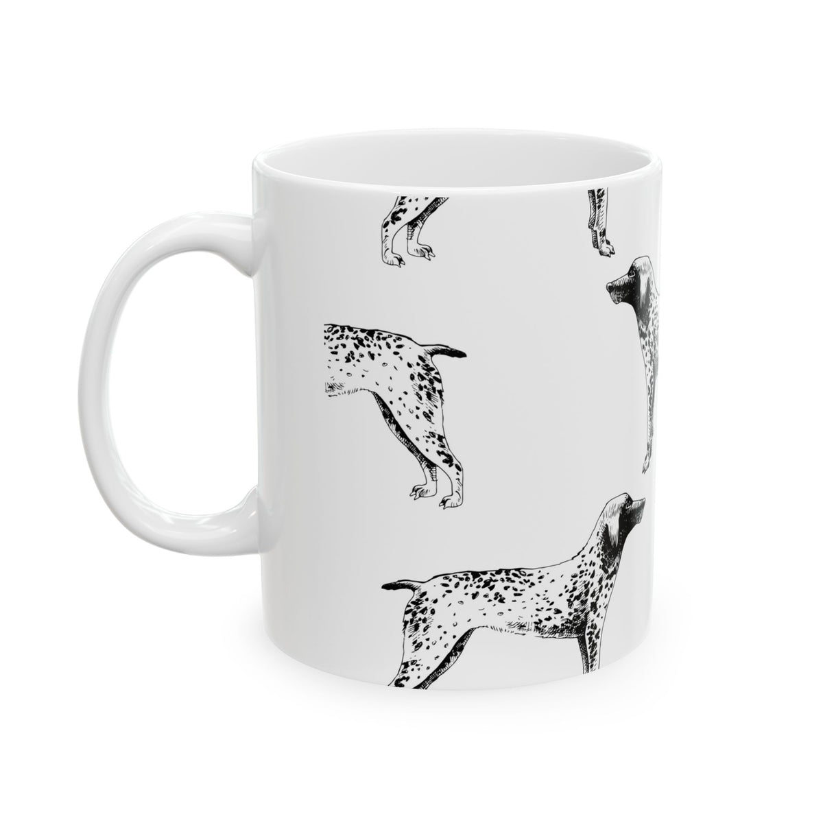 German Shorthaired Pointer Ceramic Coffee Mug - GSP Dog Lover Gift (11 oz)