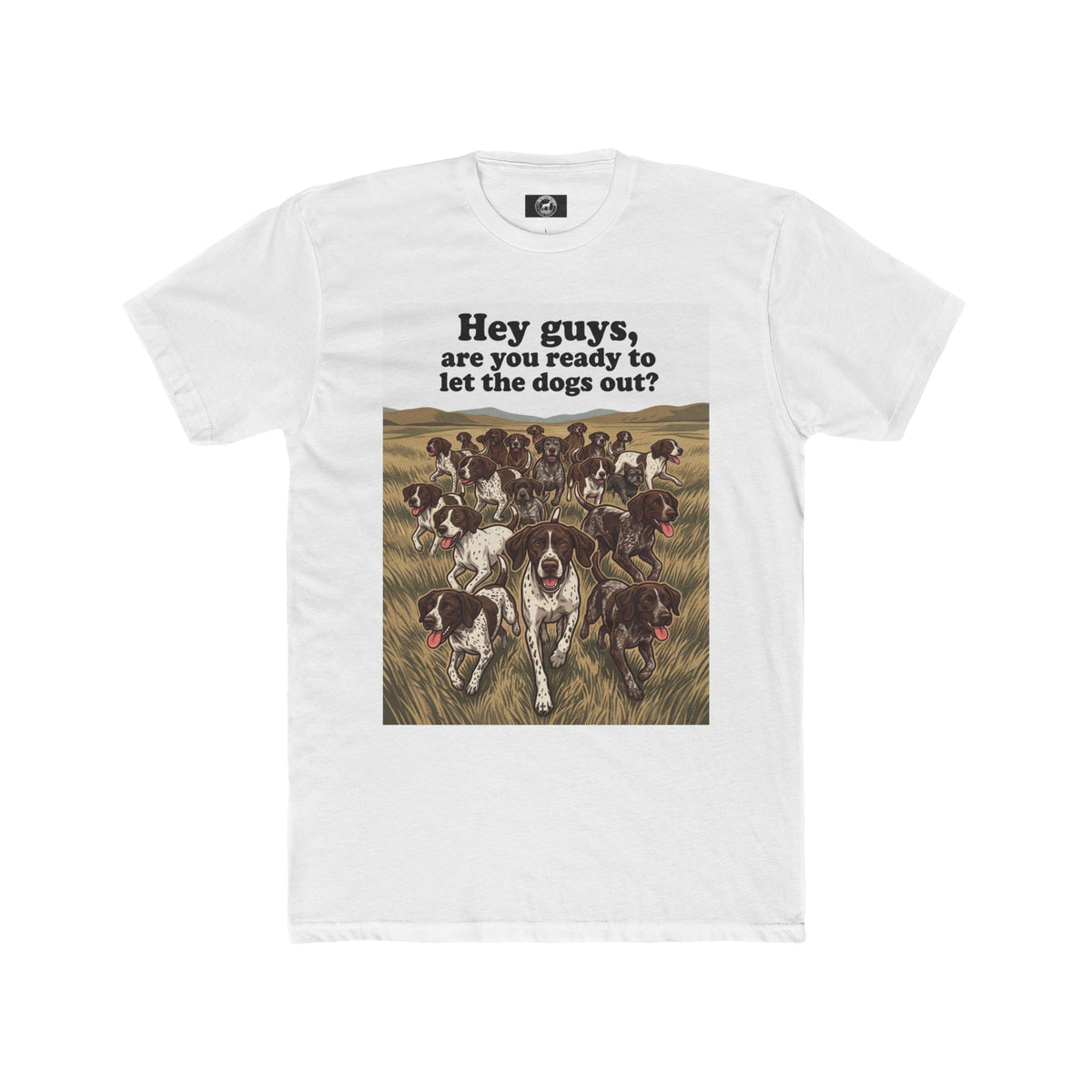German Shorthaired Pointer Pack Graphic Tee — Unisex Crew