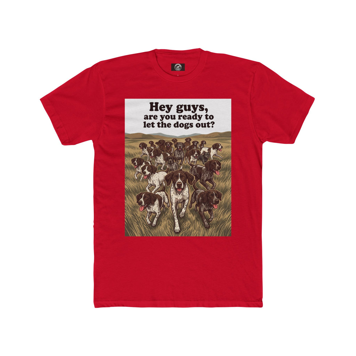 German Shorthaired Pointer Pack Graphic Tee — Unisex Crew