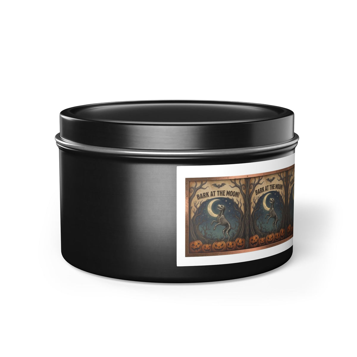 Tarot Moon Tin Candle — Sage & Night Bloom Scented Candle