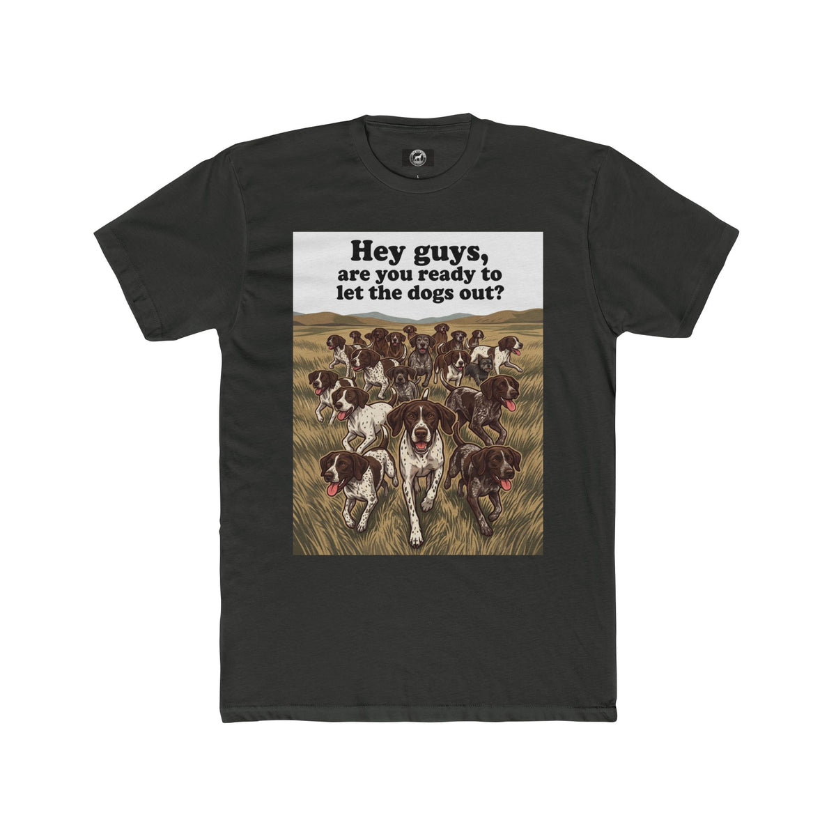 German Shorthaired Pointer Pack Graphic Tee — Unisex Crew