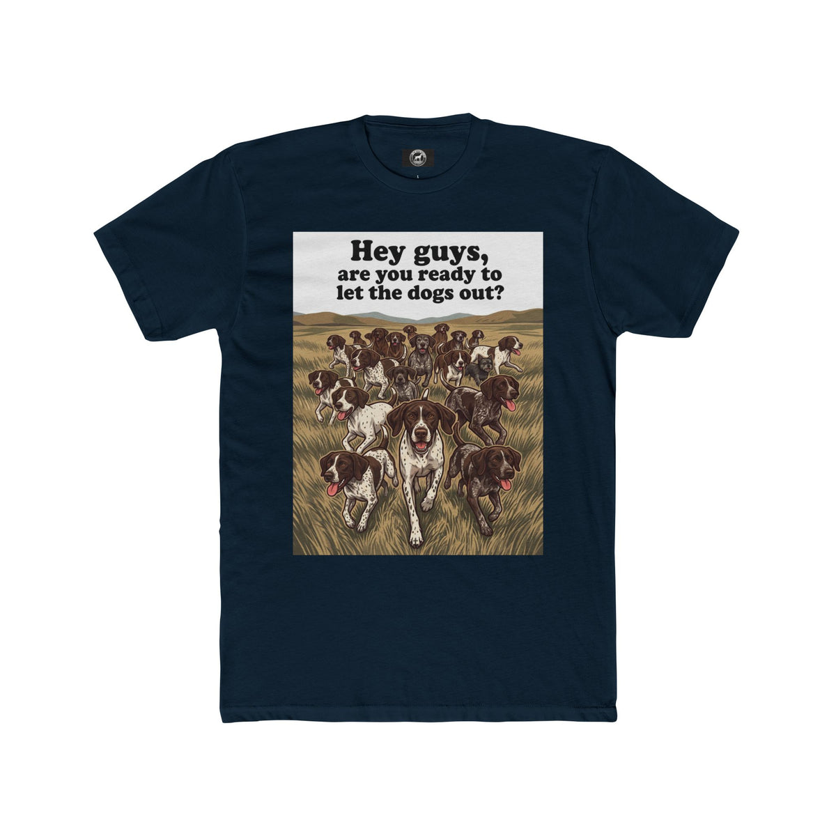 German Shorthaired Pointer Pack Graphic Tee — Unisex Crew