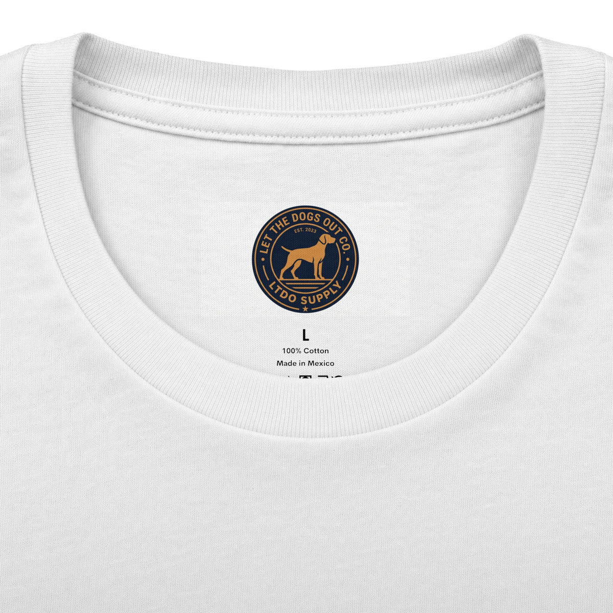 Dog Pointing Silhouette T-Shirt — "What's the Point?" Tee for Hunters & Retriever Lovers