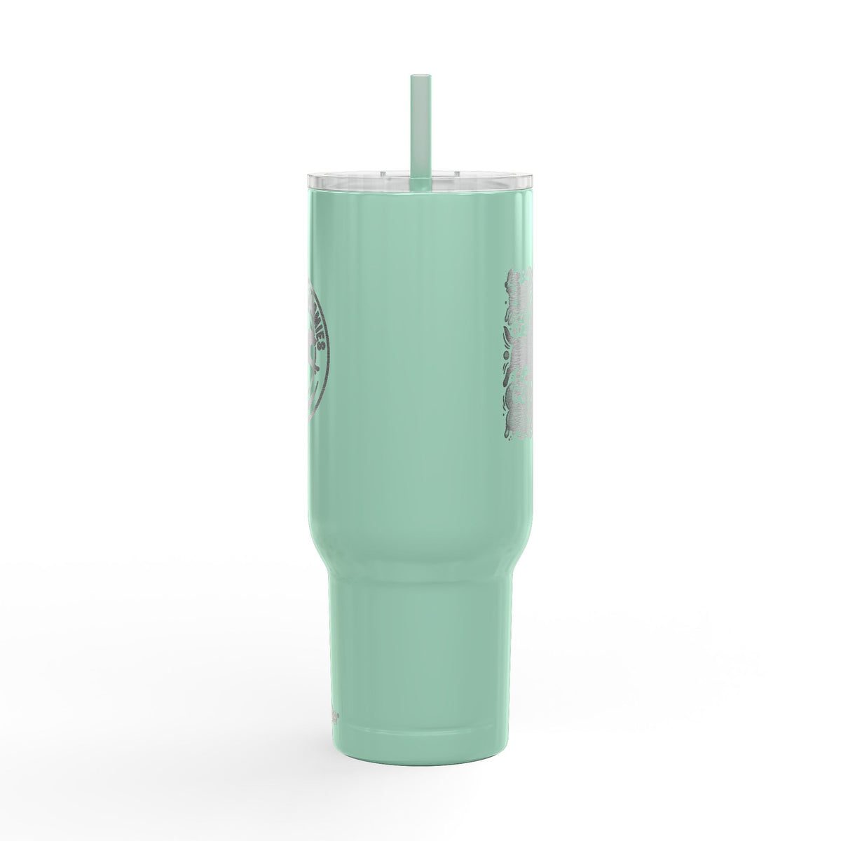 Insulated Tumbler with Lid — Powered by Zoomies (40 oz)