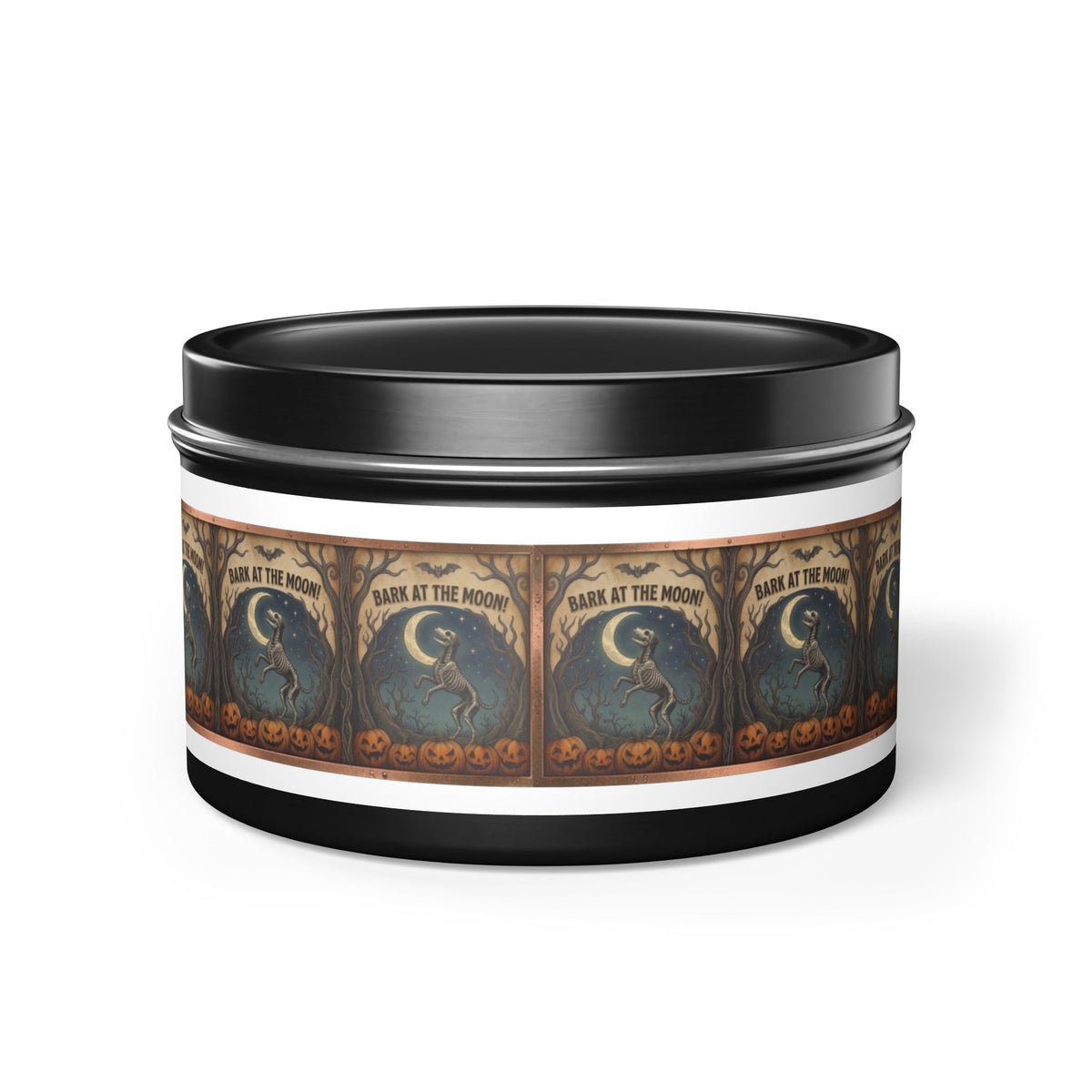 Tarot Moon Tin Candle — Sage & Night Bloom Scented Candle