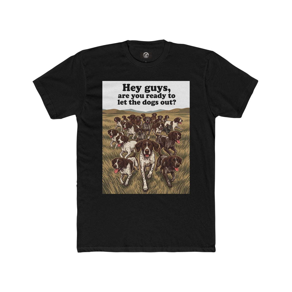 German Shorthaired Pointer Pack Graphic Tee — Unisex Crew