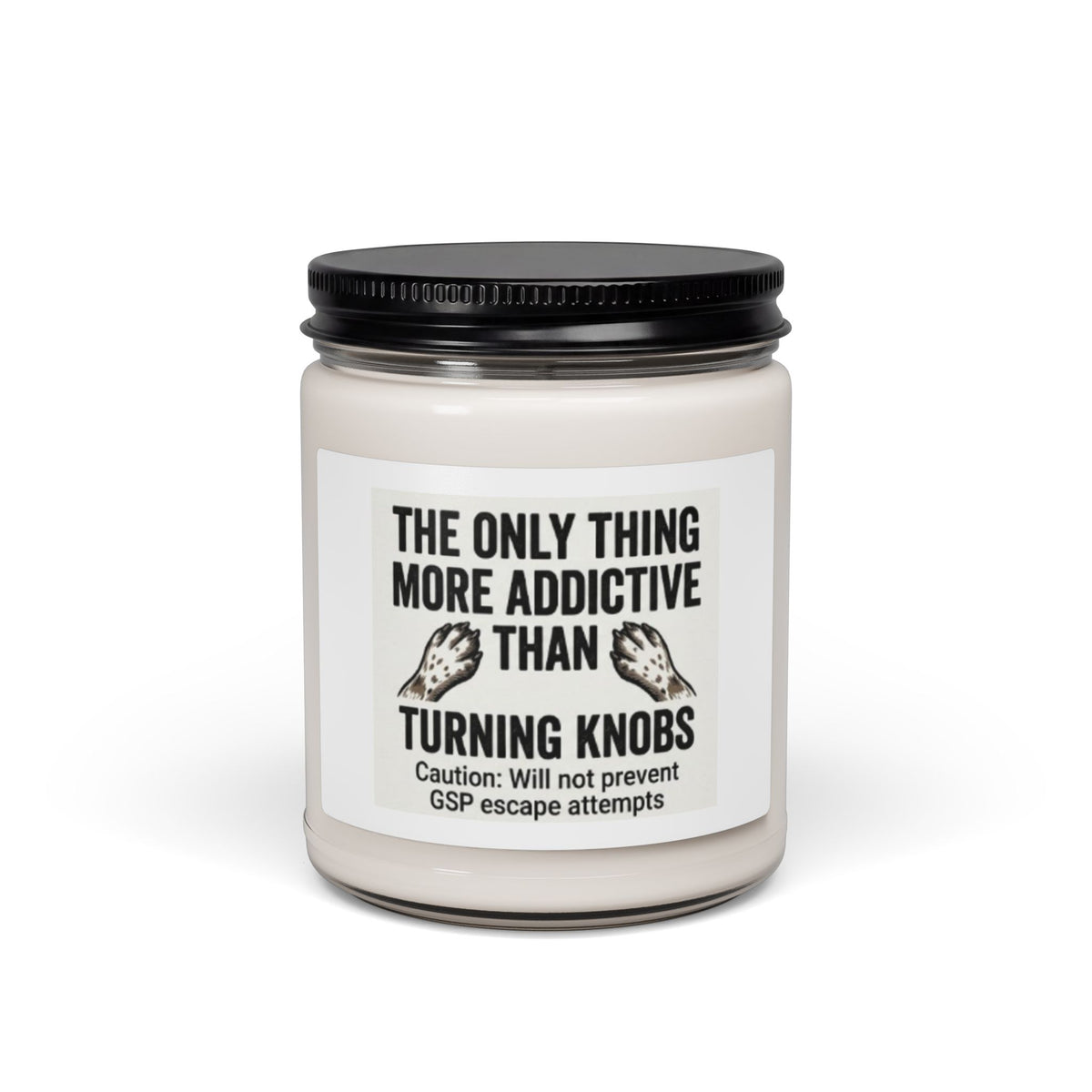 "More Addictive Than Turning Knobs" Soy Candle (9 oz)