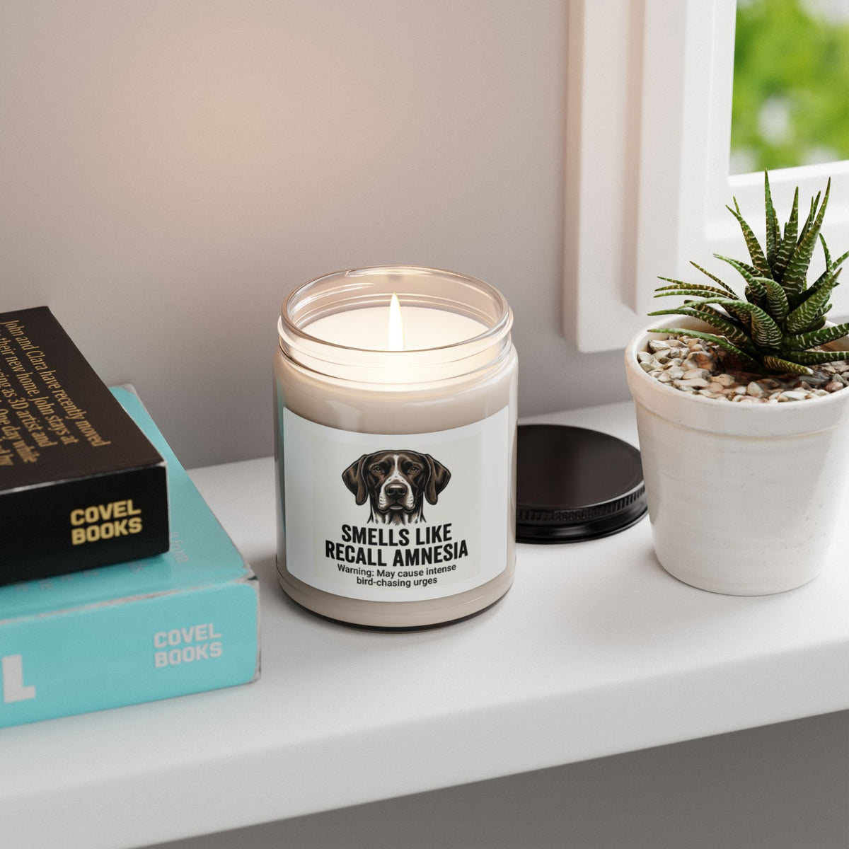 "Smells Like Amnesia" Soy Candle (9 oz)