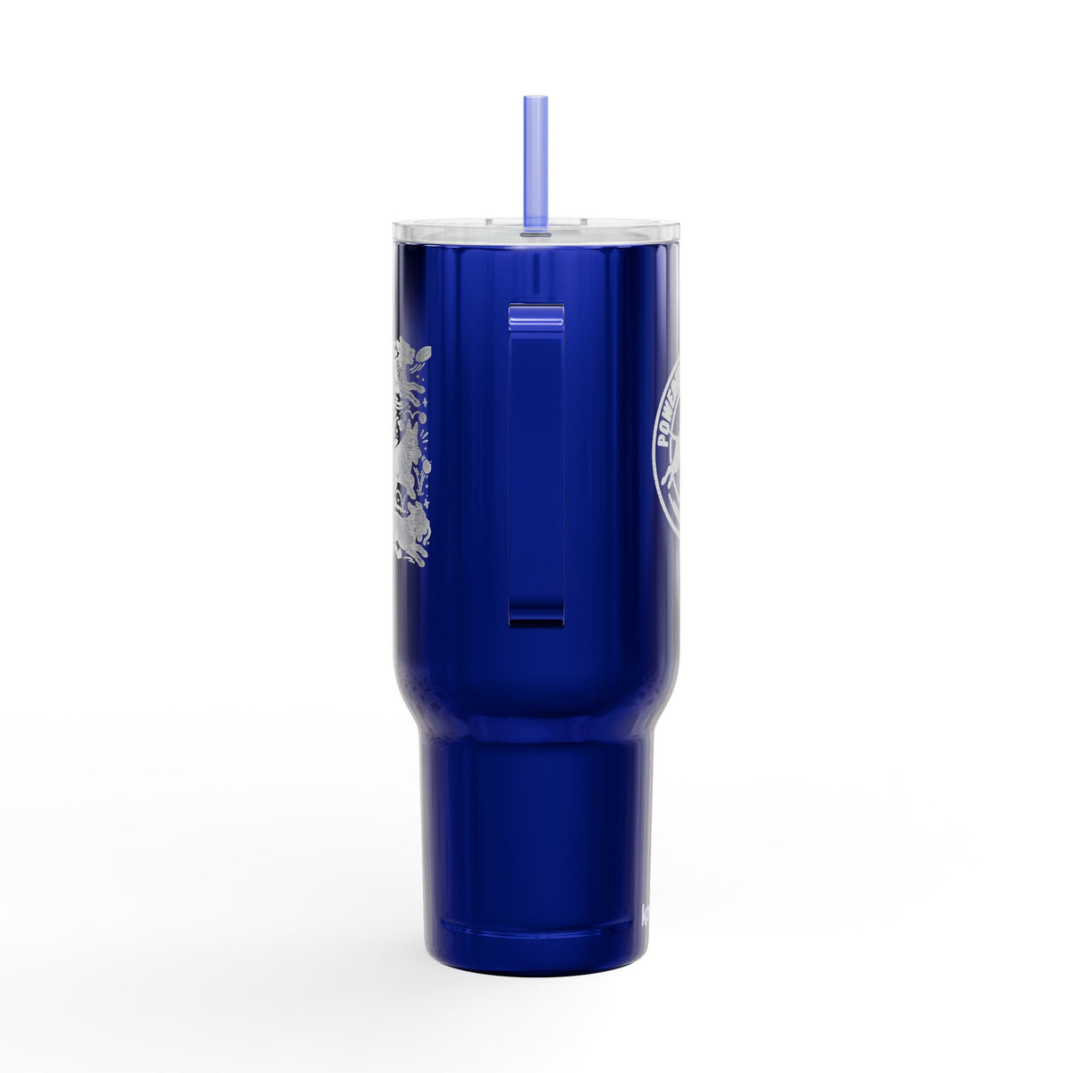 Insulated Tumbler with Lid — Powered by Zoomies (40 oz)