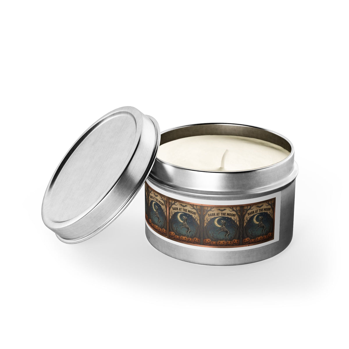 Tarot Moon Tin Candle — Sage & Night Bloom Scented Candle