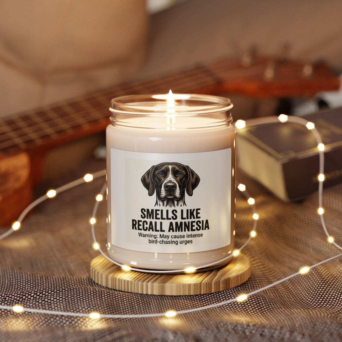 "Smells Like Amnesia" Soy Candle (9 oz)