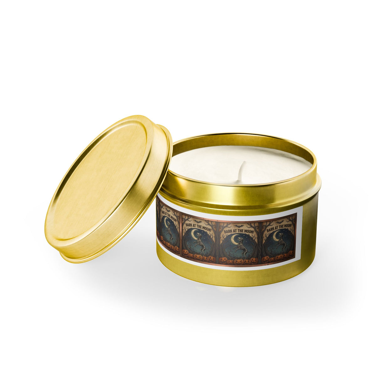 Tarot Moon Tin Candle — Sage & Night Bloom Scented Candle