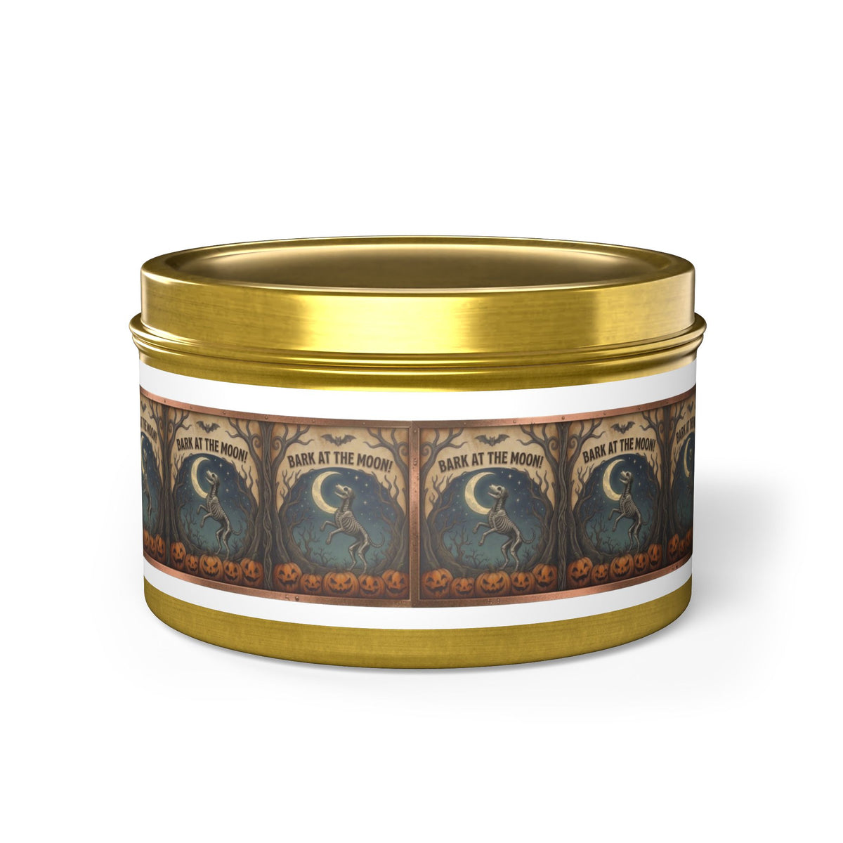 Tarot Moon Tin Candle — Sage & Night Bloom Scented Candle