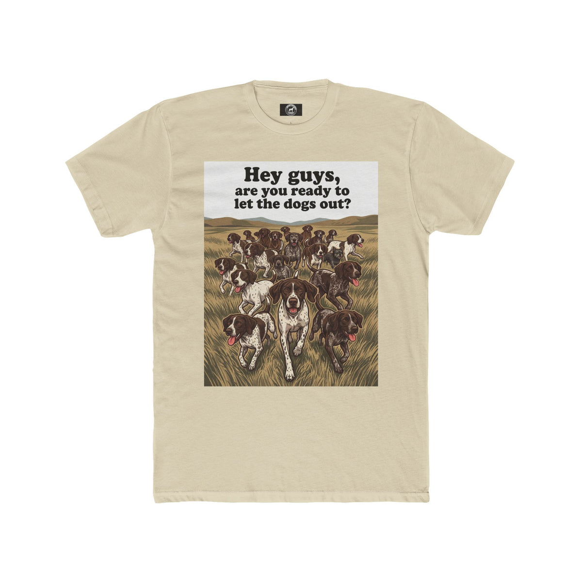 German Shorthaired Pointer Pack Graphic Tee — Unisex Crew